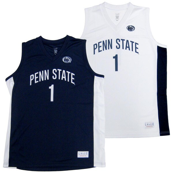 navy and white Penn State basketball jerseys #1